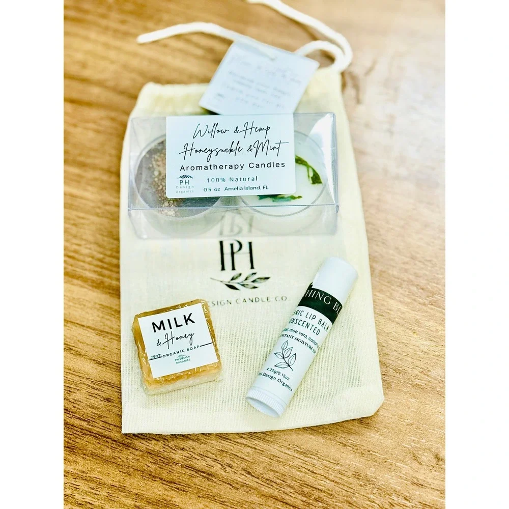 PH Design Candle Co. Mini Reset Ritual Aromatherapy Candles Soap‎ Lip Balm